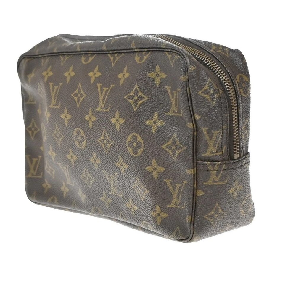 LOUIS VUITTON Trousse Toilette 28 Clutch Hand Bag Monogram Brown M47522 62EG045 - Picture 4 of 13